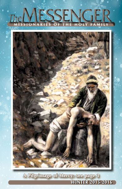 Read The Messenger: Winter 2015-16 The front cover of the Winter 2015-2016 issue of The Messenger features The Good Samaritan by Jacques Joseph Tissot, 1836-1902.